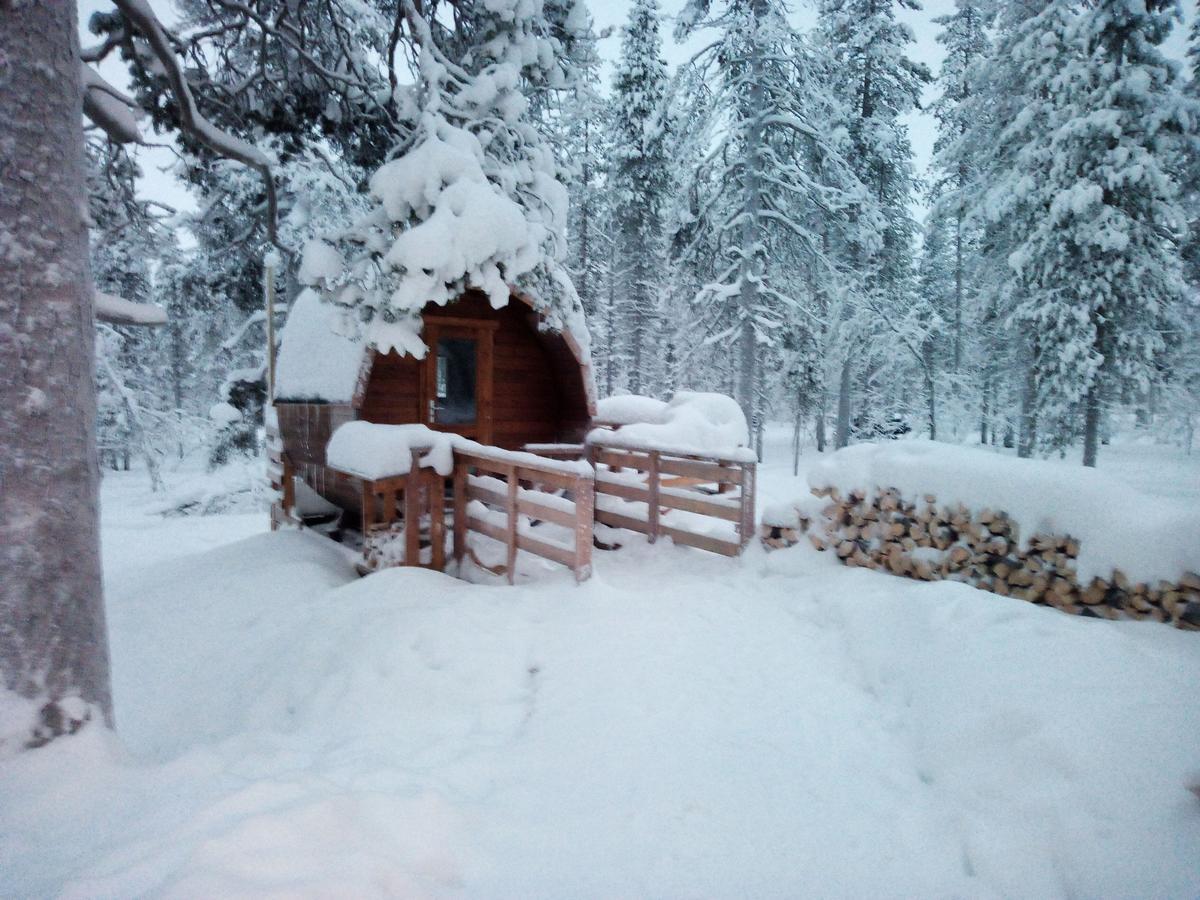 Вілла Auroracabin Chalets Сааріселькя Екстер'єр фото